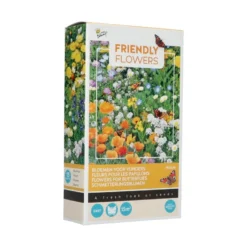 Friendly Flowers - Sommerfuglemix Friendly Flowers Butterflies Rækker Til 15 M2