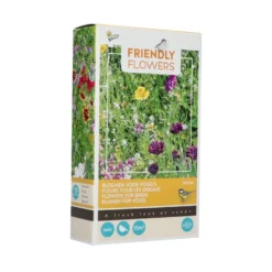 Friendly Flowers - Fugle Friendly Flowers Birds Rækker Til 15 M2