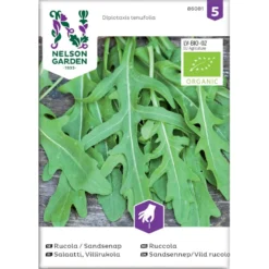 Vild Rucola Øko Diplotaxis Tenufolia Frøpose, Antal Pr. Pakke, Ca. 140 Stk.